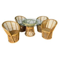 Hollywood Regency Dining Room Sets