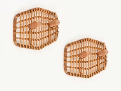 Franco Albini Italian Coat Rack in Bamboo & Rattan, Italy 1960s