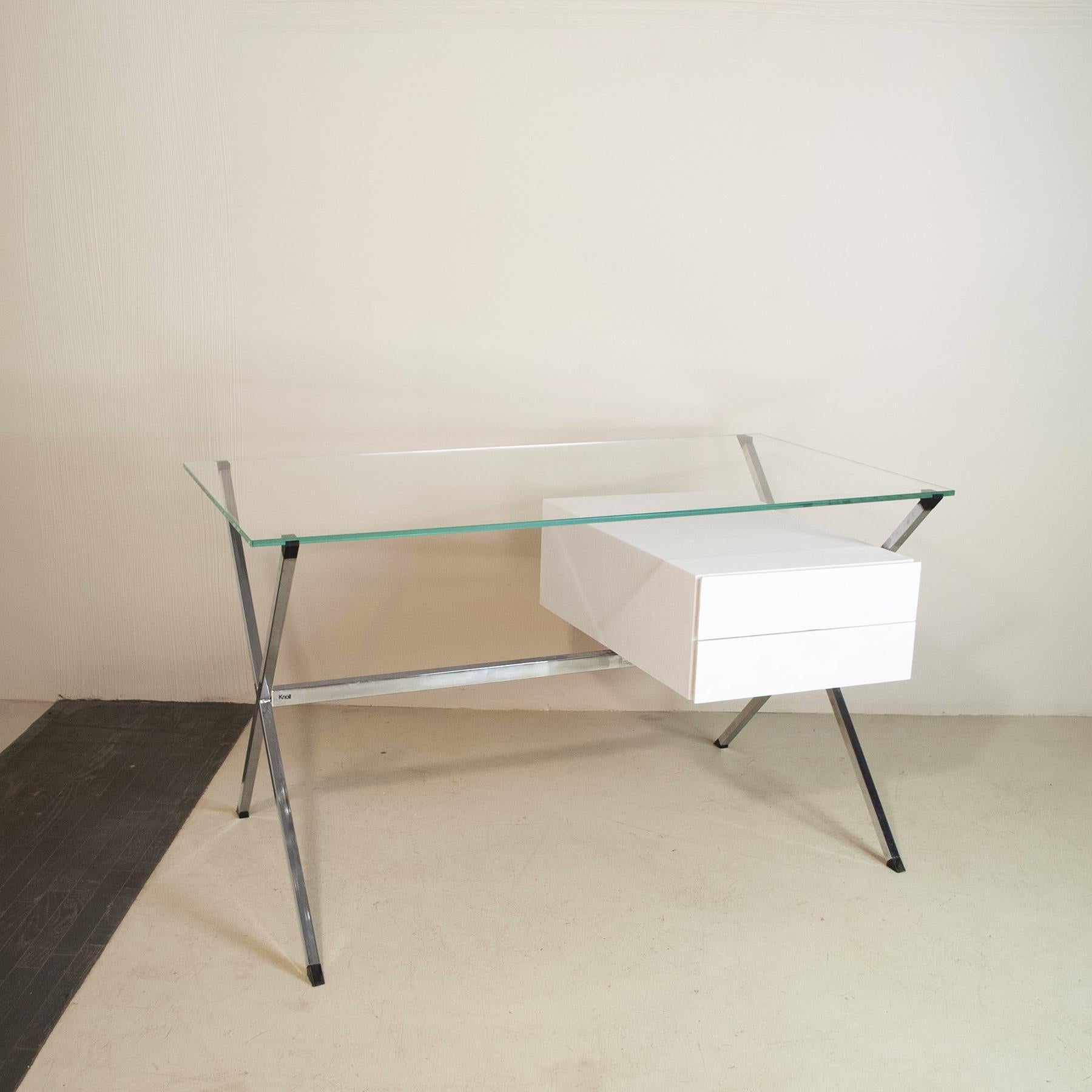 Franco Albini Italian Midcentury Desk for Knoll 70's For Sale 6