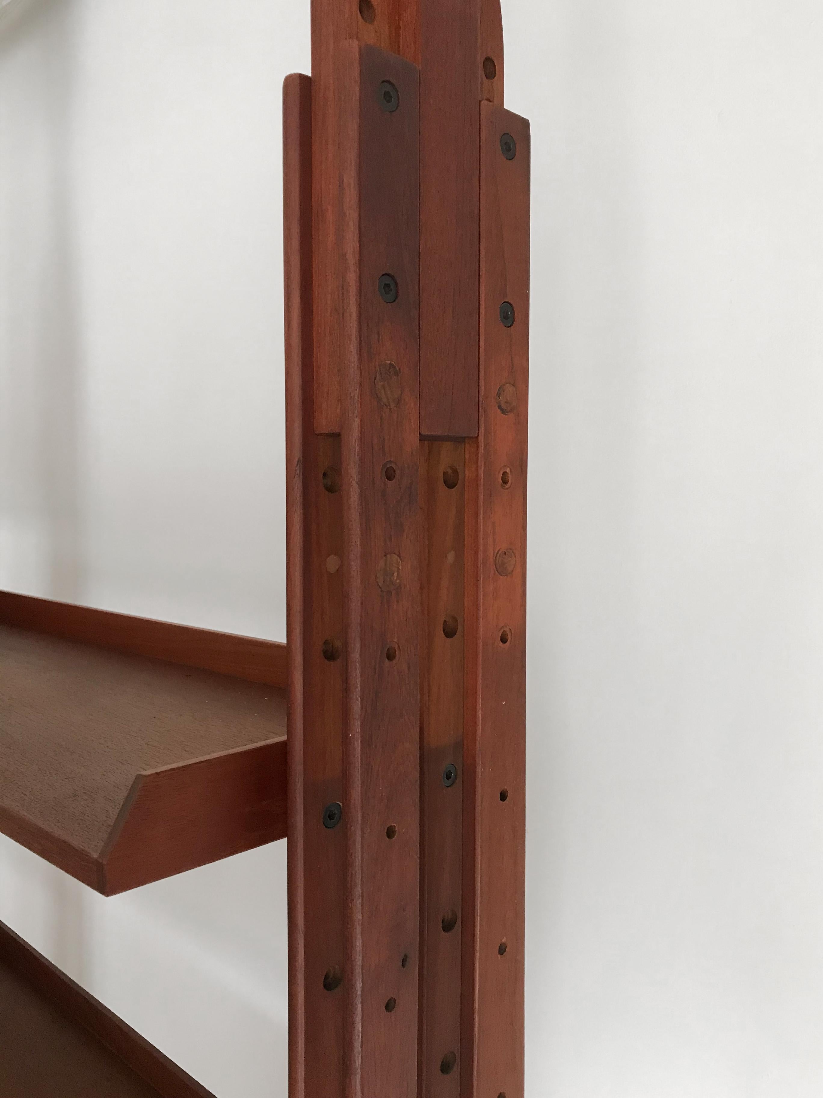 Franco Albini Italian Midcentury Wood Bookcase LB7 for Poggi, 1950s 10