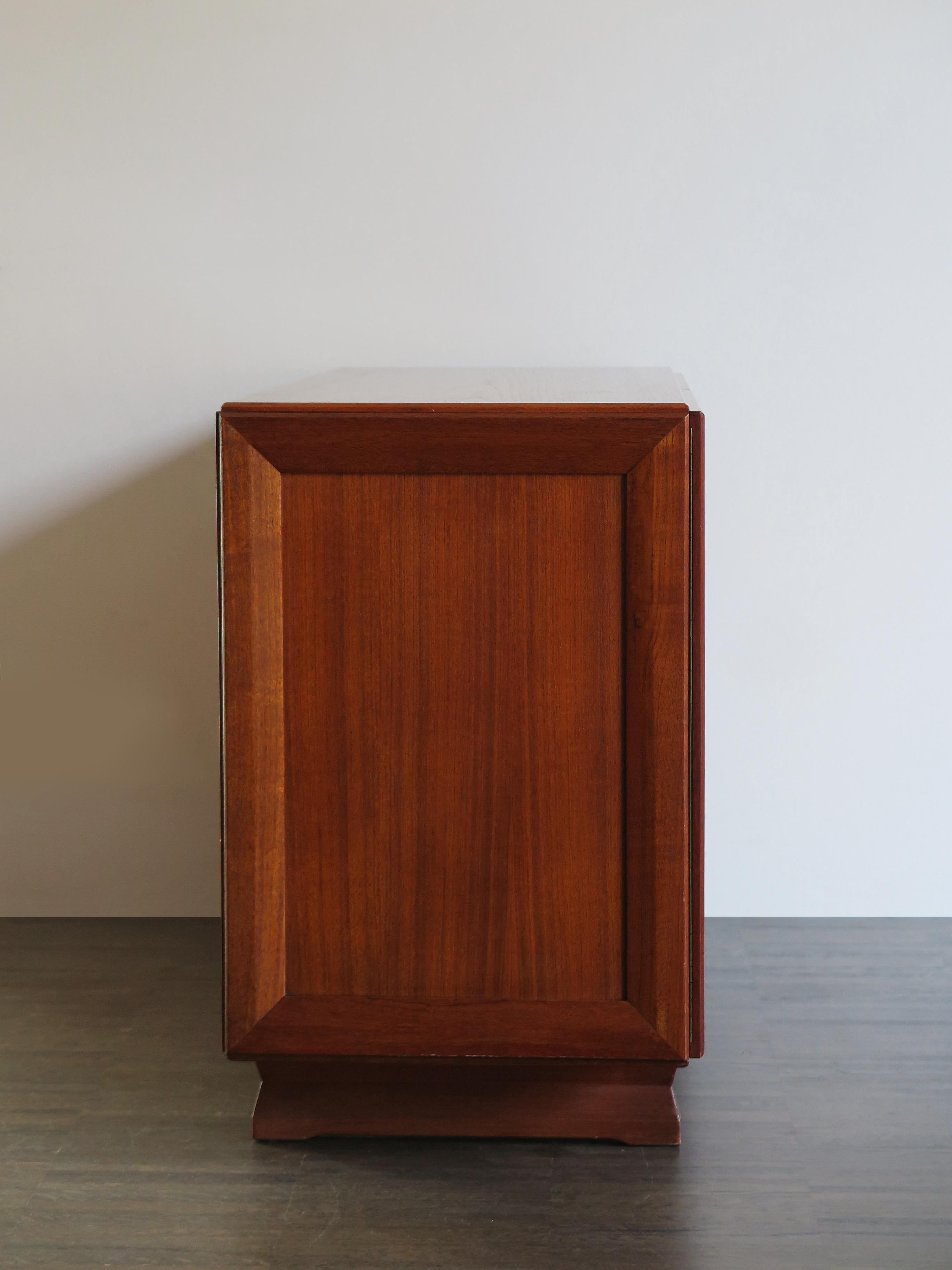 Veneer Franco Albini Italian Midcentury Wood Sideboard for Poggi, 1950s