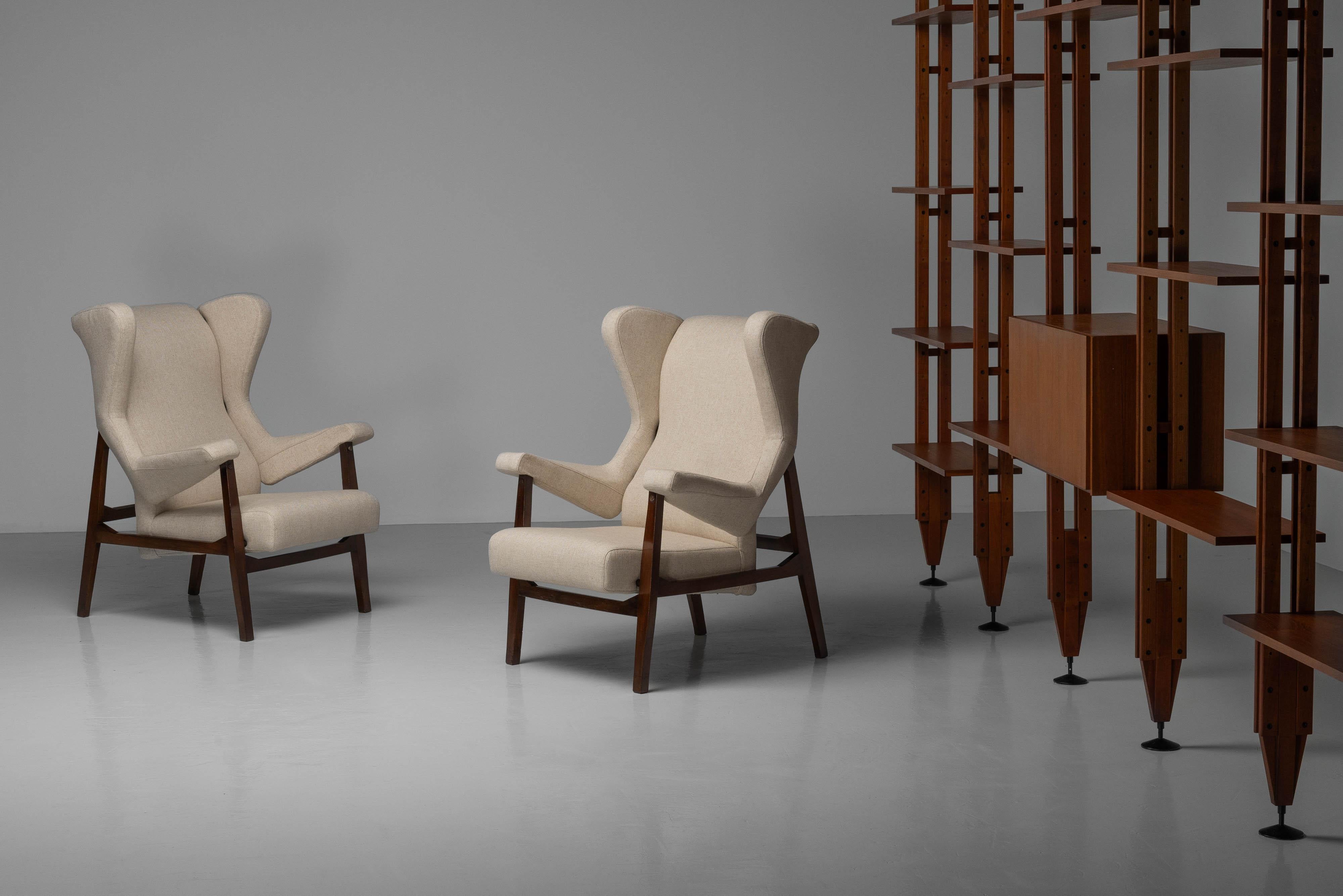 Bibliothèque infinito Franco Albini LB7 Poggi Italie 1957 9