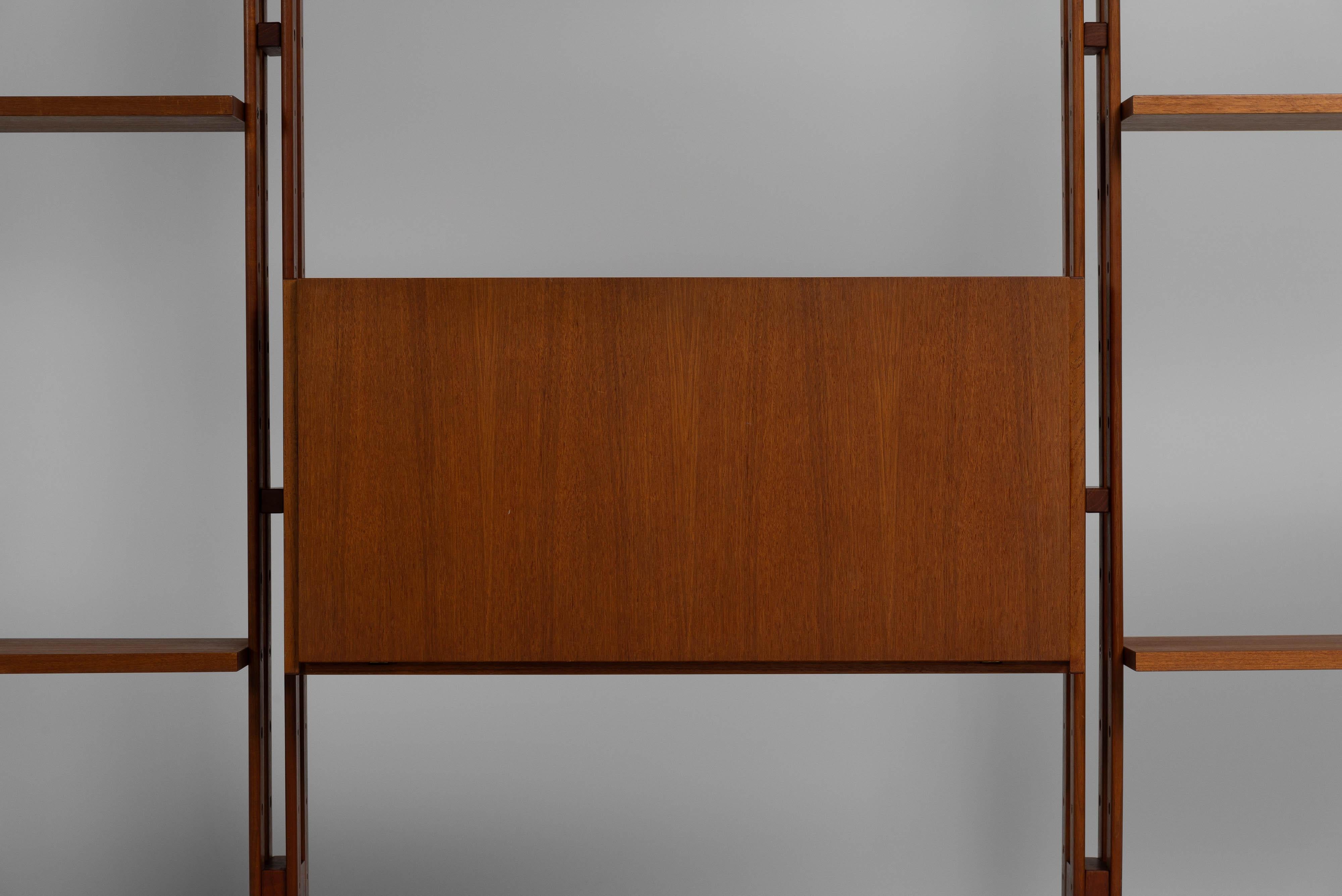 italien Bibliothèque infinito Franco Albini LB7 Poggi Italie 1957