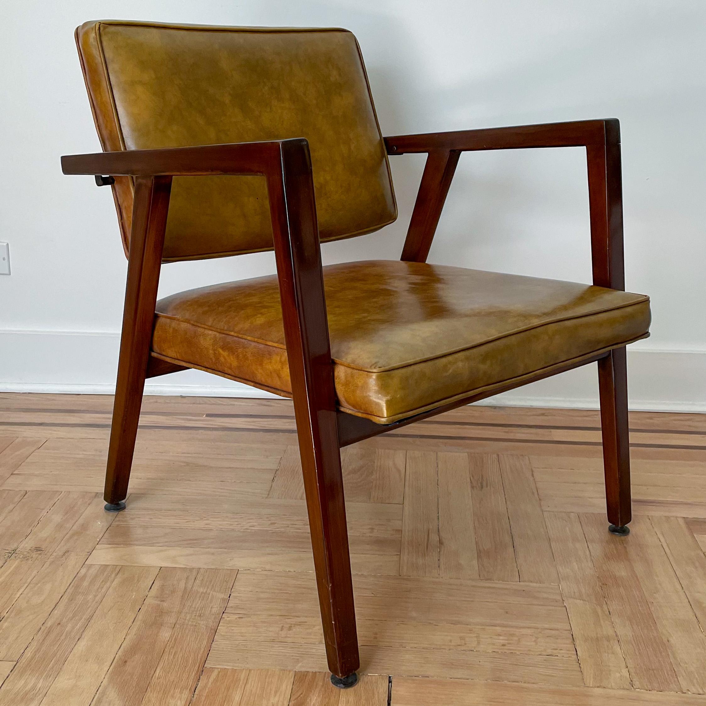 Mid-Century Modern Franco Albini Lounge Chair for Knoll, Model 49 For Sale