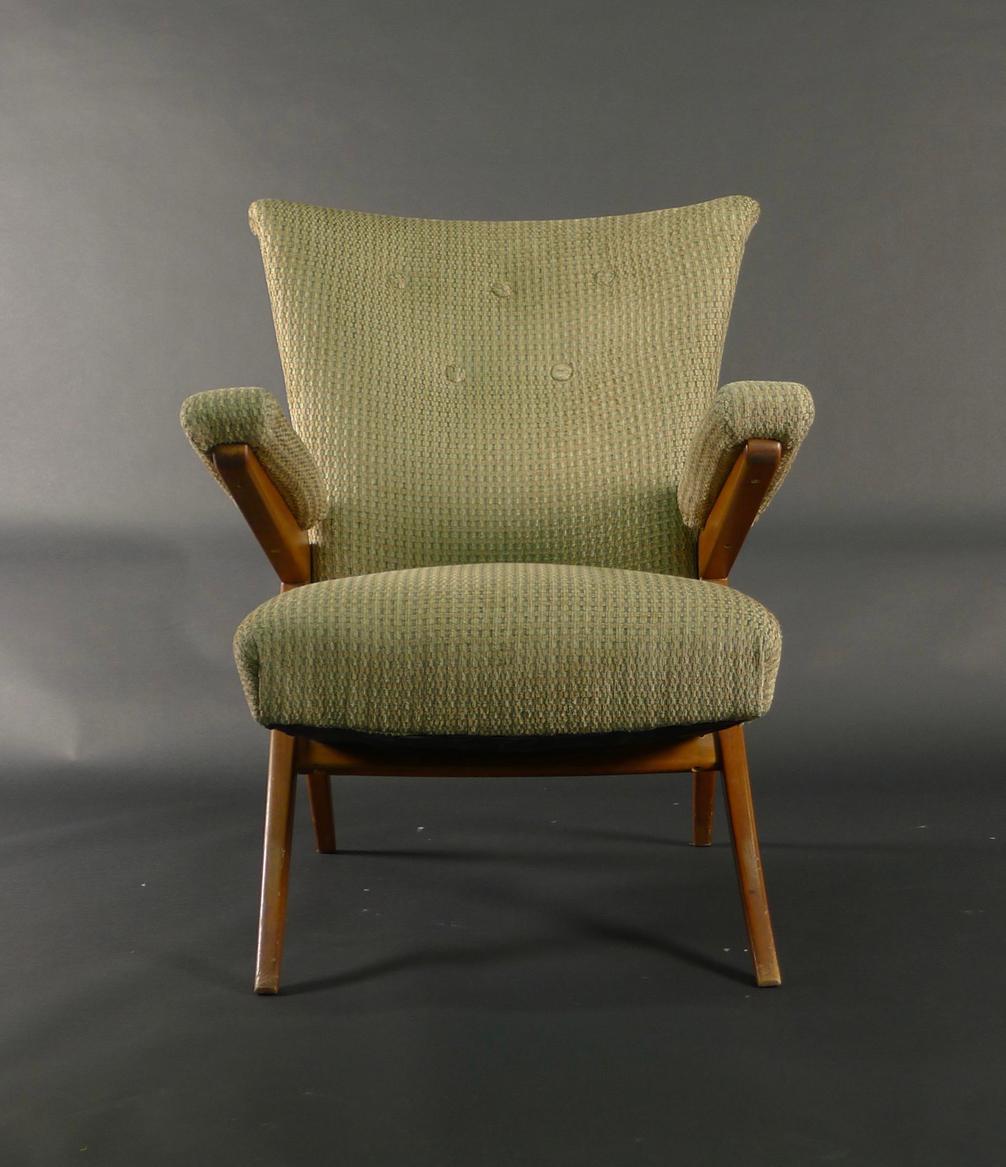 Mid-Century Modern Franco Albini, fauteuil de salon modèle CA832, par Cassina en vente