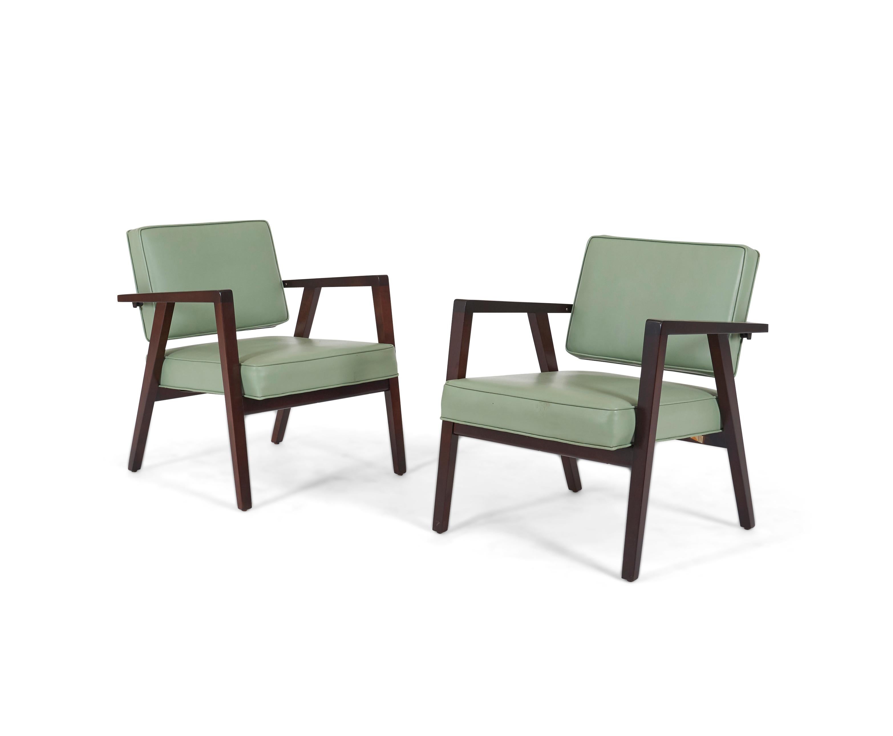 Mid-Century Modern Franco Albini Lounge chairs, Knoll, 1952