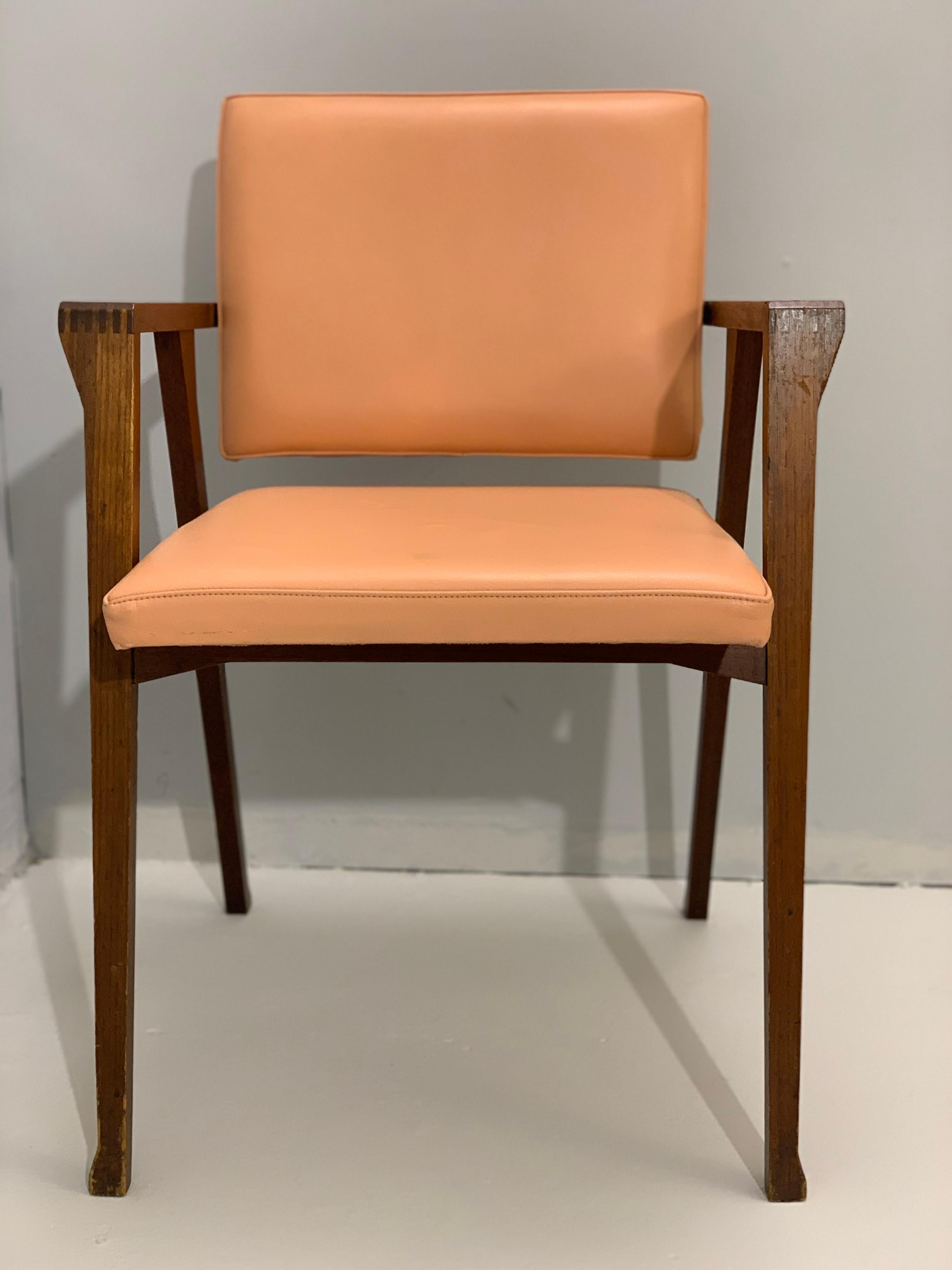 Wood Mid-Century Modern Franco Albini 'Luisa' Chairs, Circa 1955