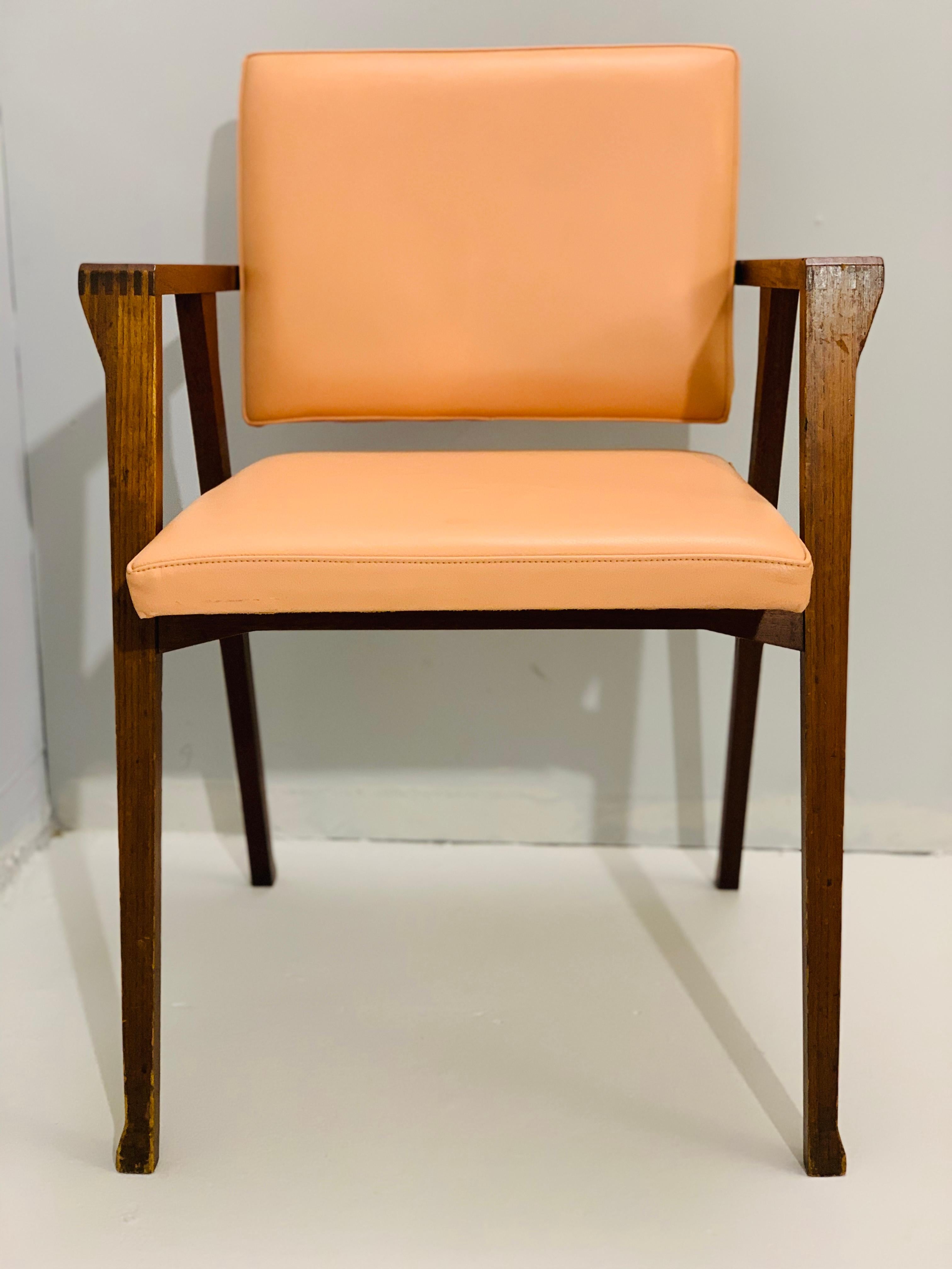 Mid-Century Modern Franco Albini 'Luisa' Chairs, Circa 1955 1