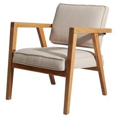 Franco Albini, "Luisa" Lounge Chair 48, Maple And Fabric, Knoll, 1949