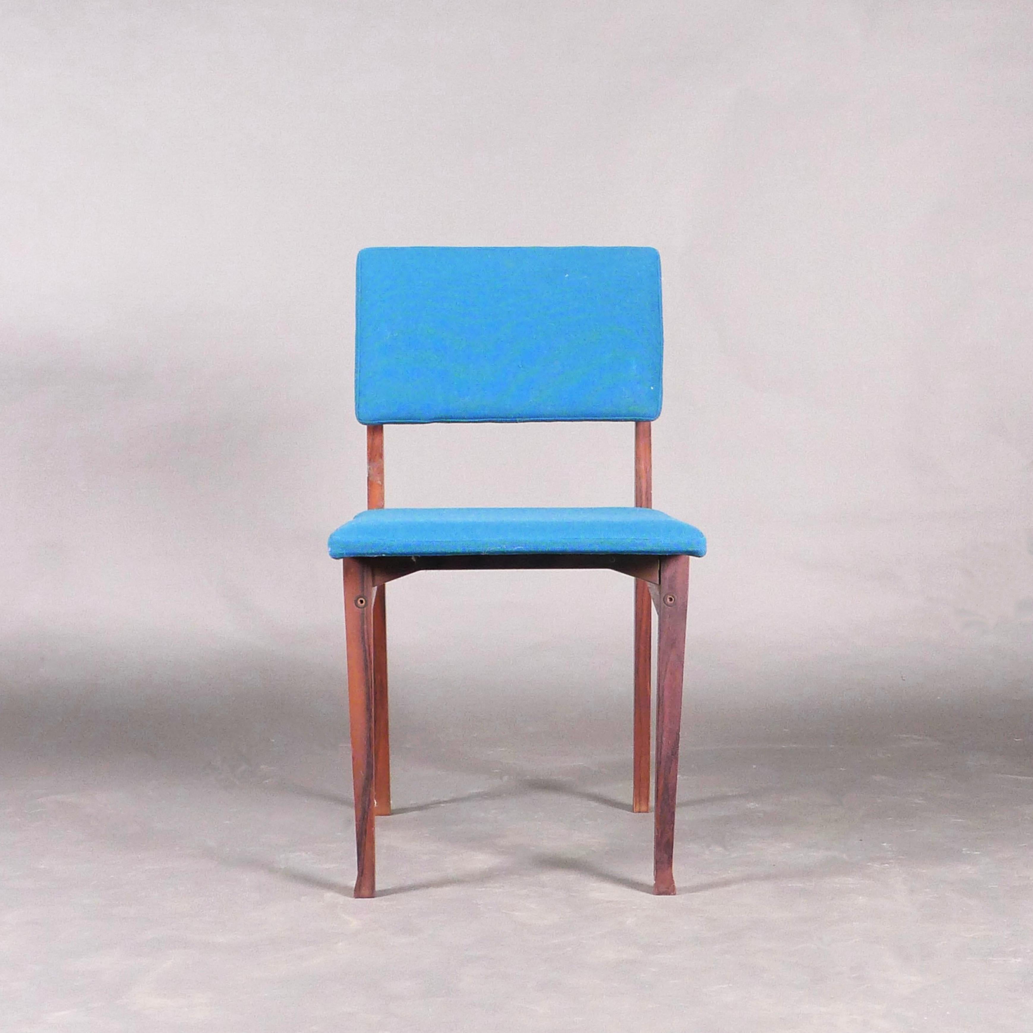 Mid-Century Modern Franco Albini, Luisella Chair for Poggi, Italy 1950s, model SD9 For Sale