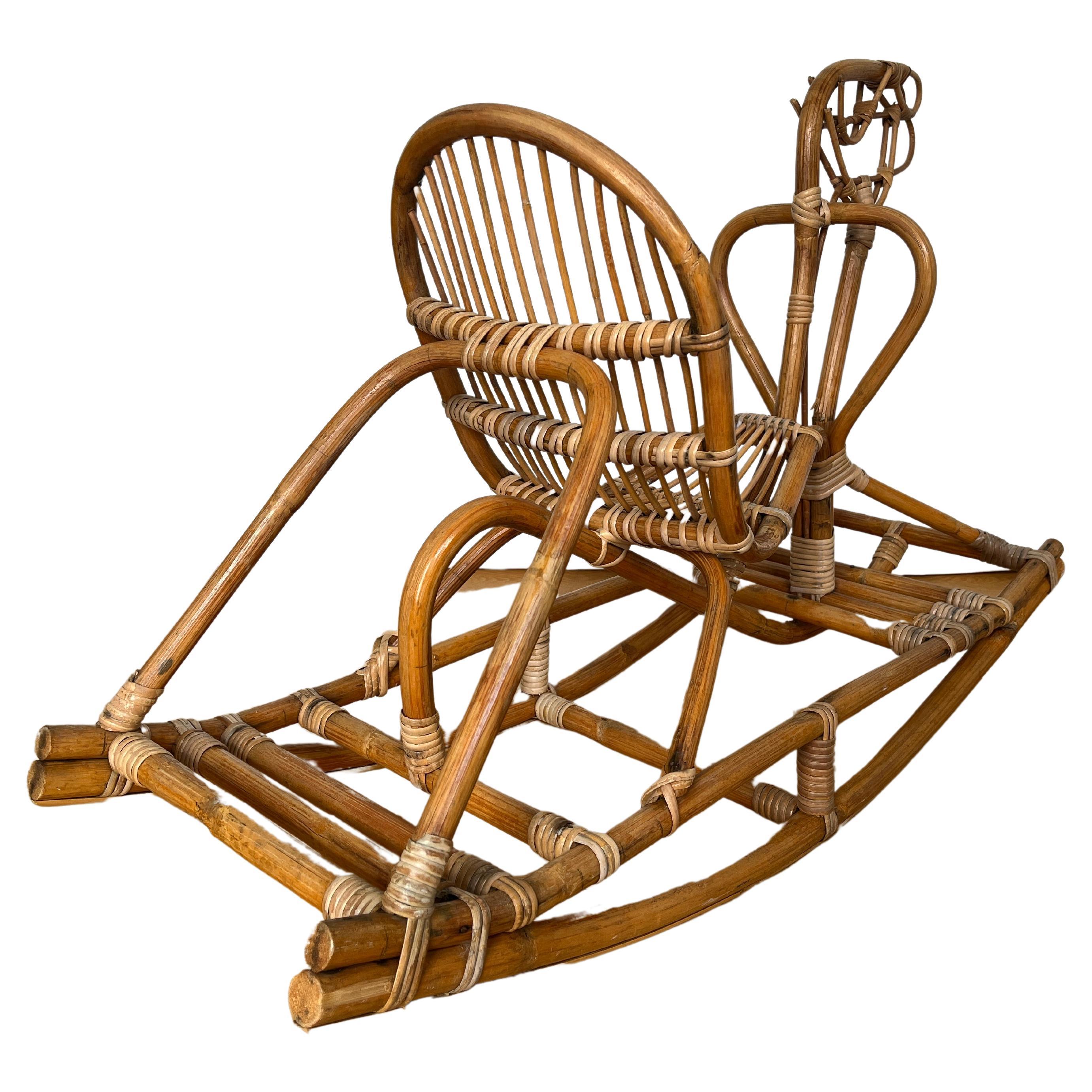 franco albini rocking horse