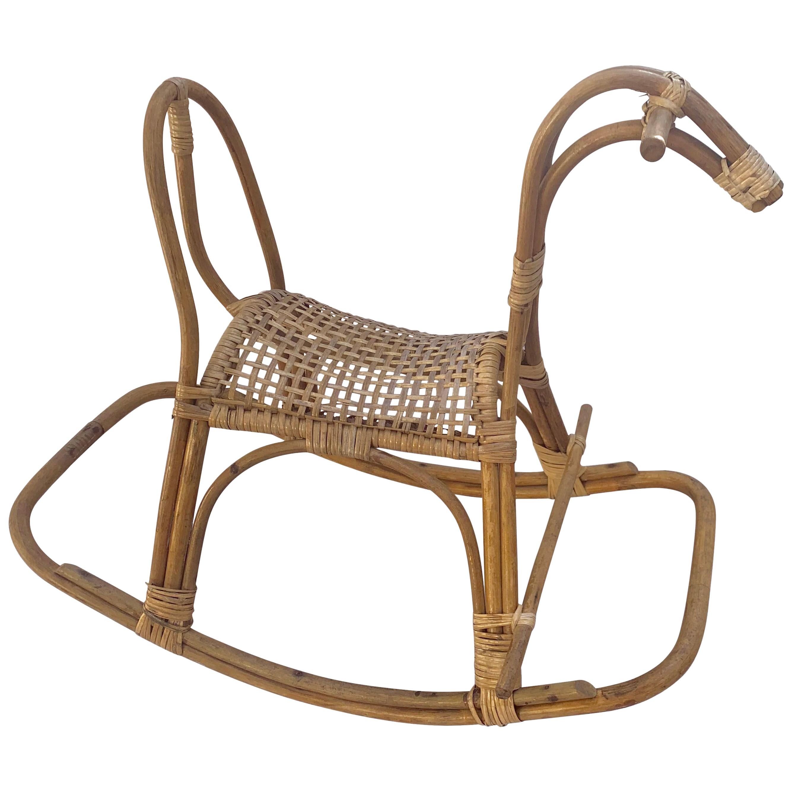 Franco Albini Midcentury Rocking Horse Sculpture For Sale
