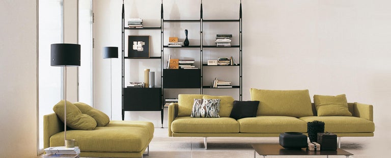 Franco Albini Modular Bookcase Infinito, Wood by Cassina In New Condition For Sale In Barcelona, Barcelona