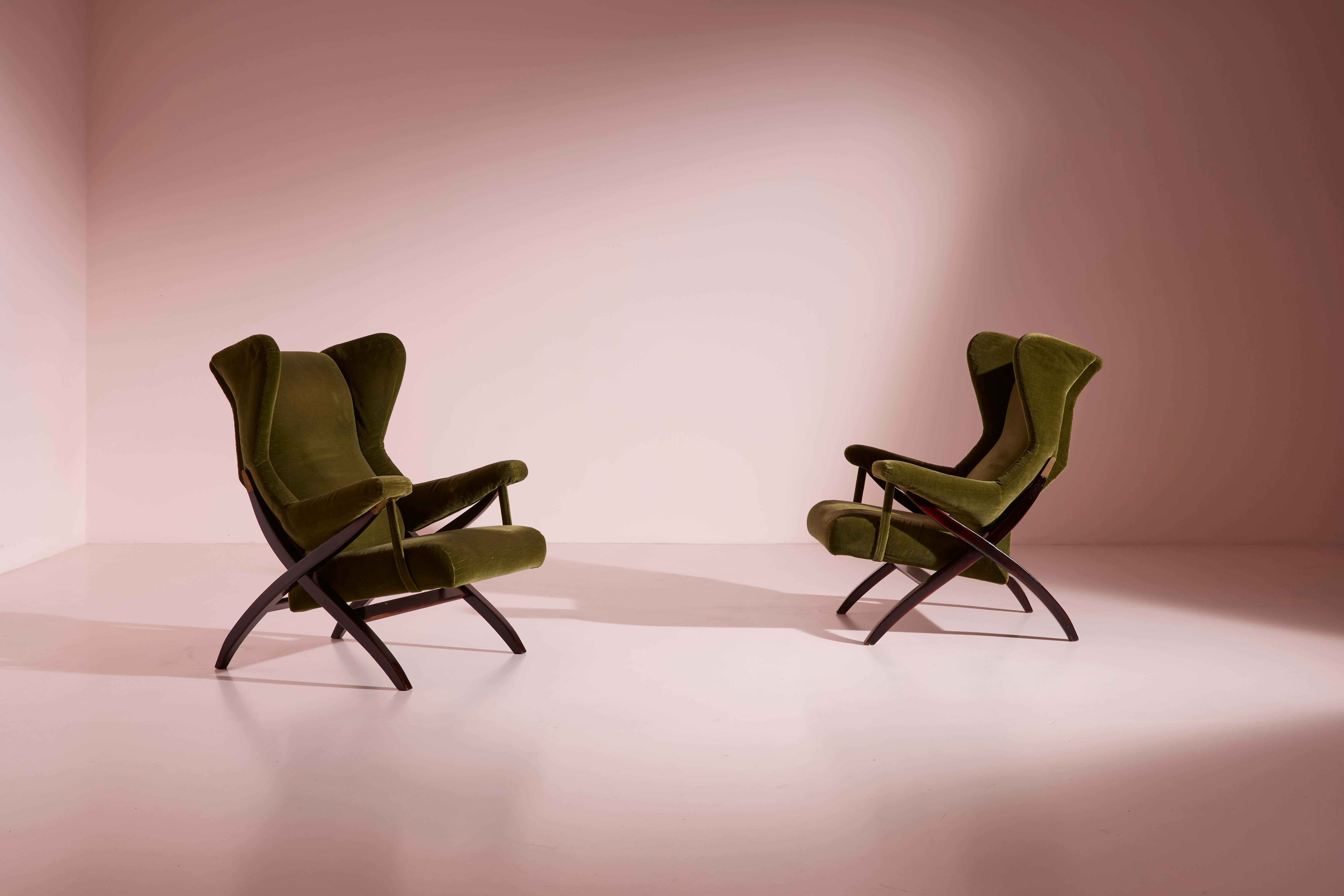 Franco Albini pareja de sillones 