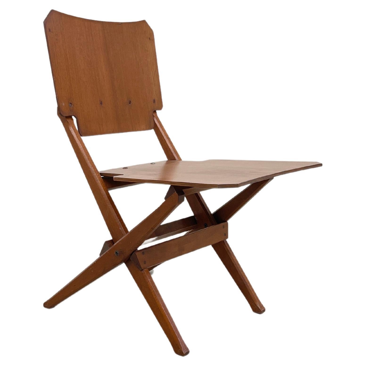FRANCO ALBINI for POGGI Folding chair For Sale