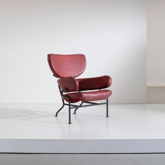 Franco Albini Armchair PL19 Tre Pezzi for Poggi Pavia Italy Circa 1959