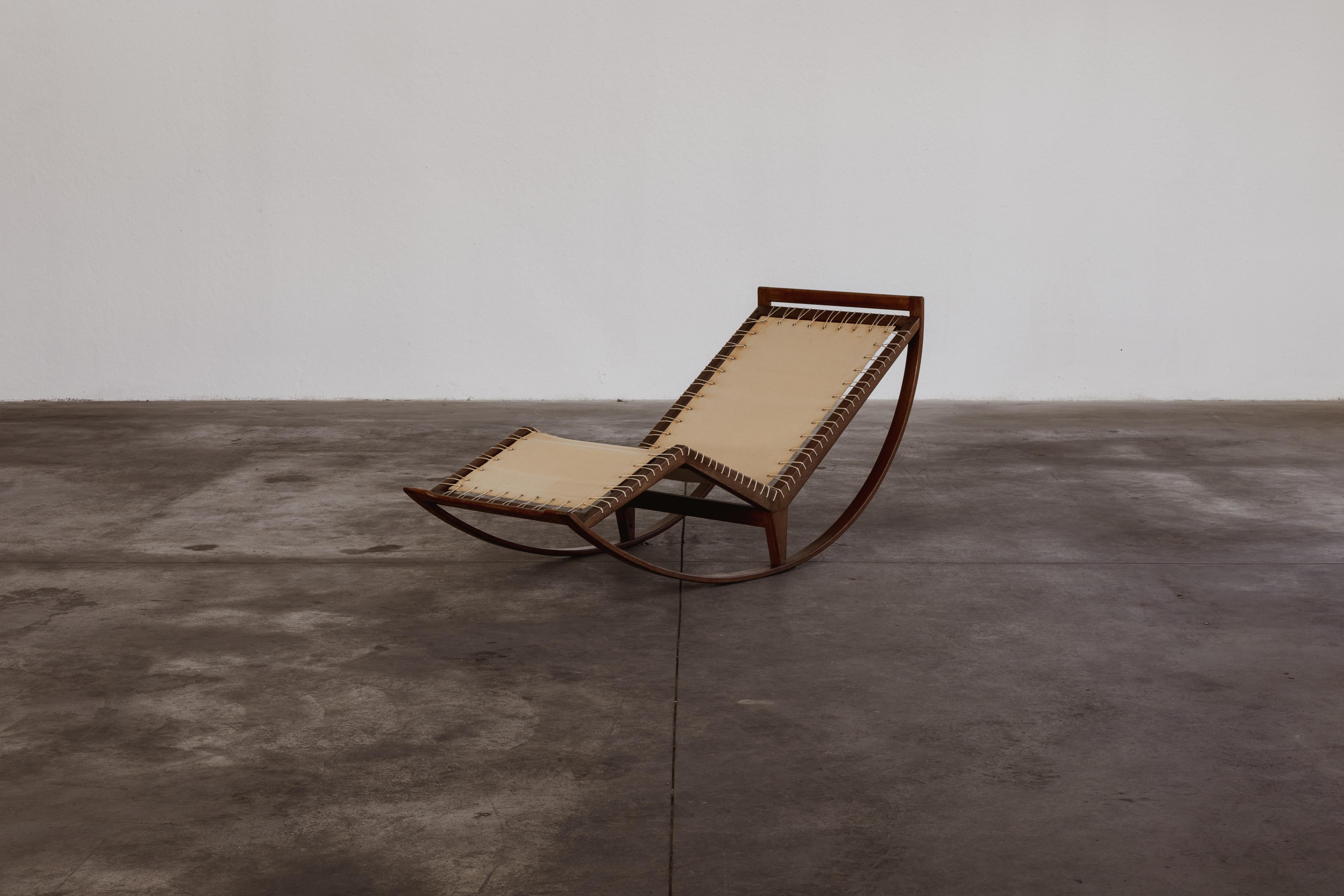 Franco Albini “PS16” Rocking Chair for Poggi, 1959 For Sale 6
