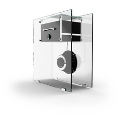 Franco Albini Radio in Cristallo by Cassina, Modern Italian Design