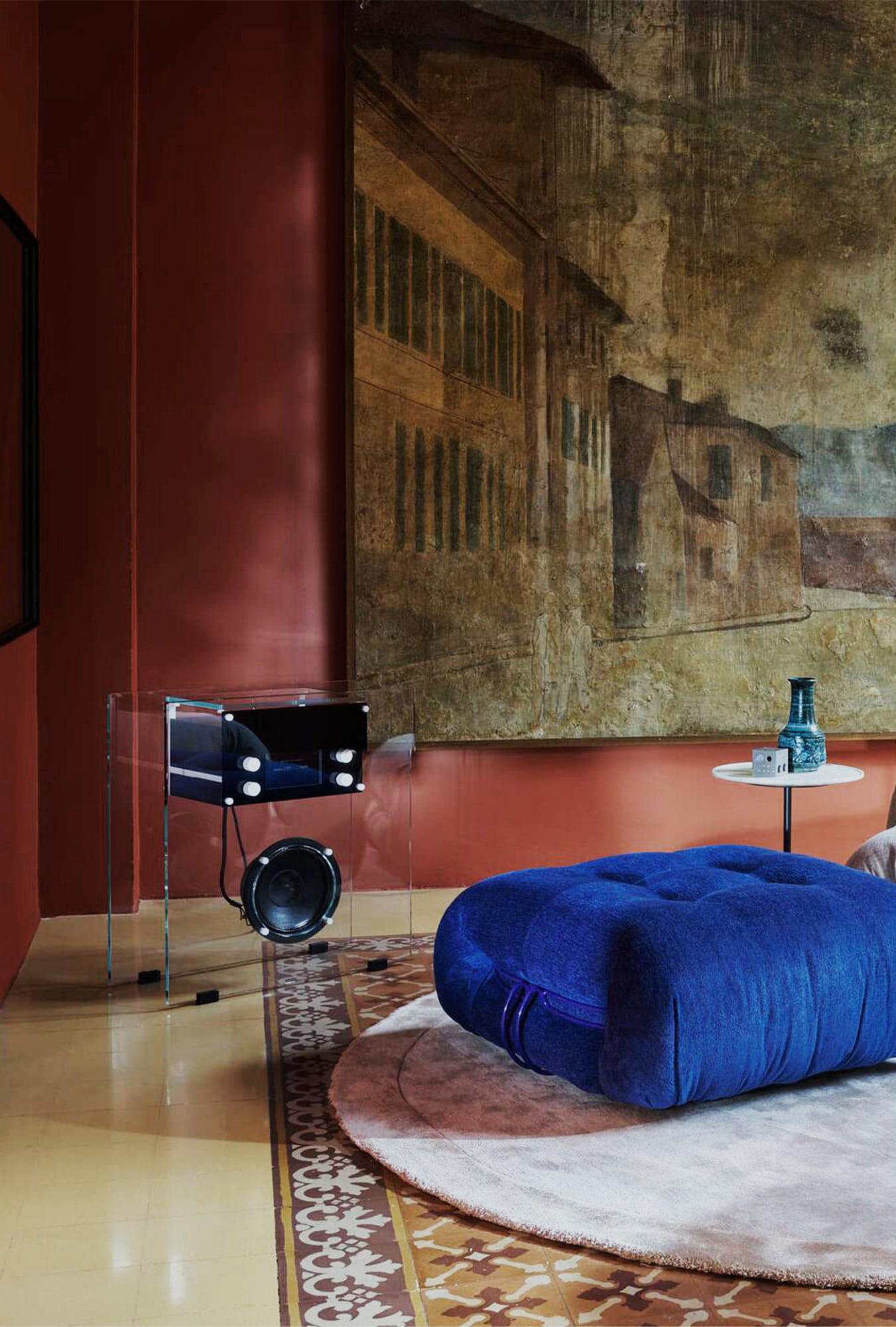 Franco Albini Radio in Cristallo Cassina Glass Mid-Century Modern Italy For Sale 1