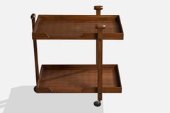 Franco Albini, Serving Cart, Wood, Italy, 1960s