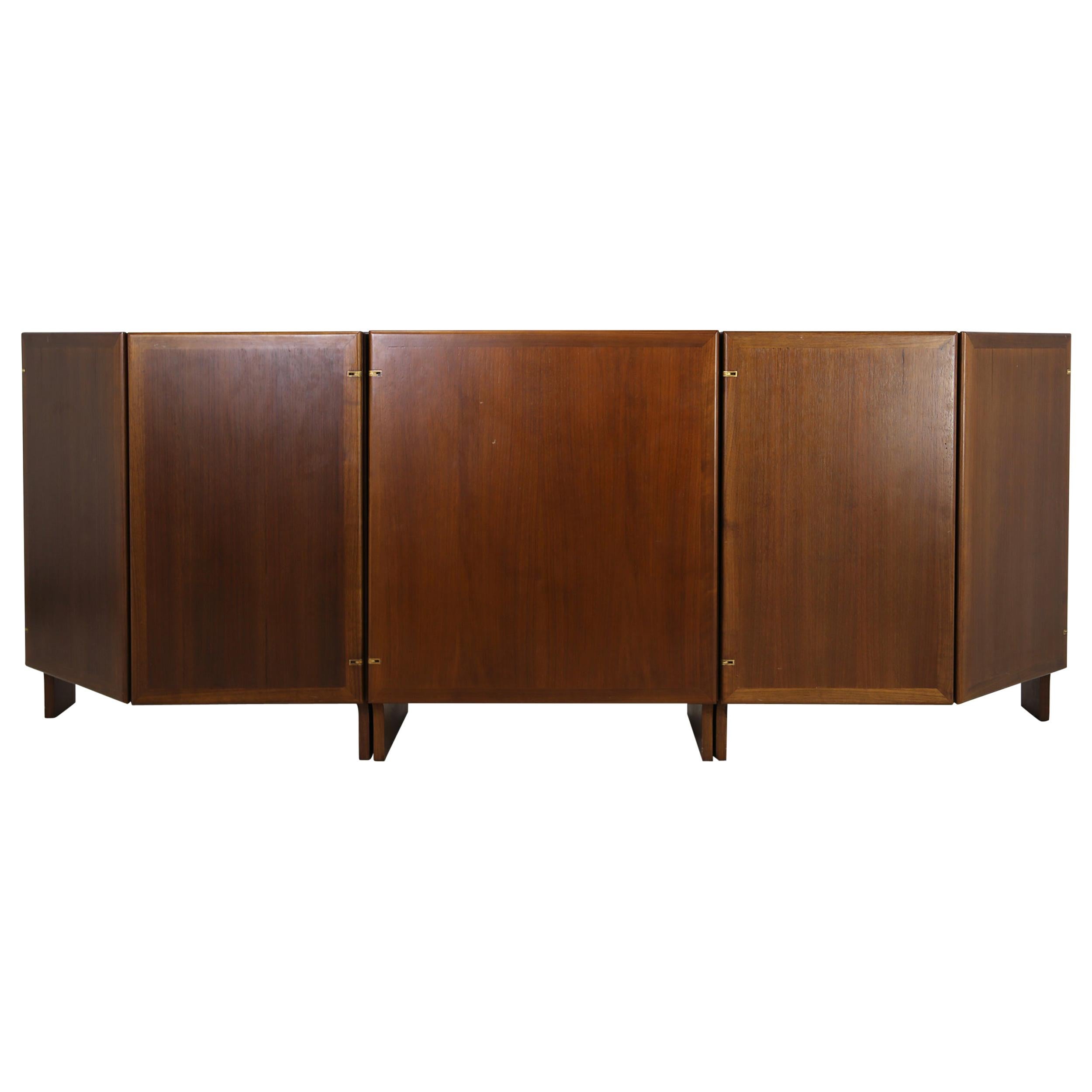 Franco Albini sideboard Midcentury for Poggi of 1950s