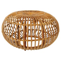 Pouf o ottomana Split Reed di Franco Albini