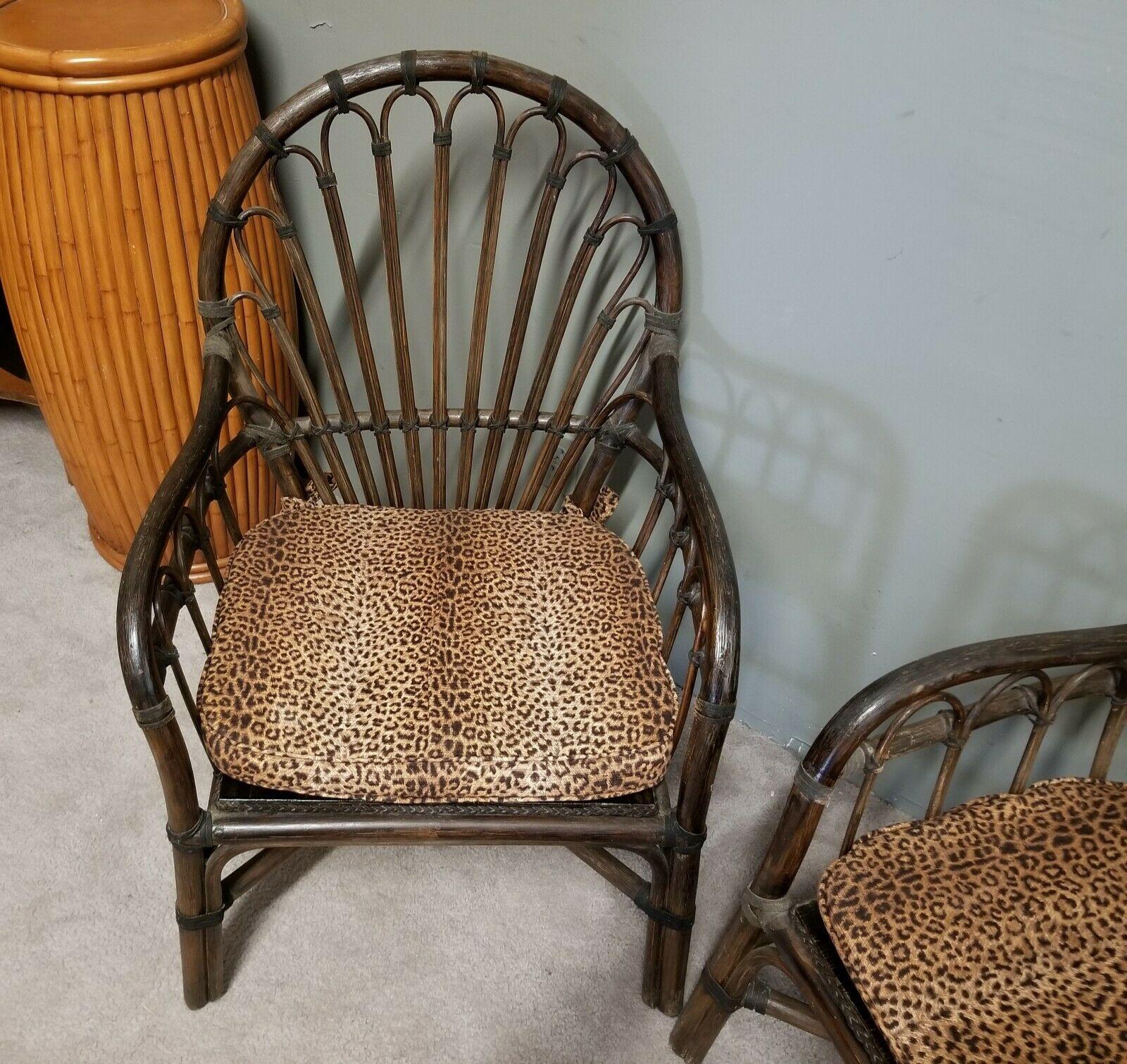 Franco Albini Style Harlequin Bentwood Rattan Armchairs In Good Condition In Lake Worth, FL