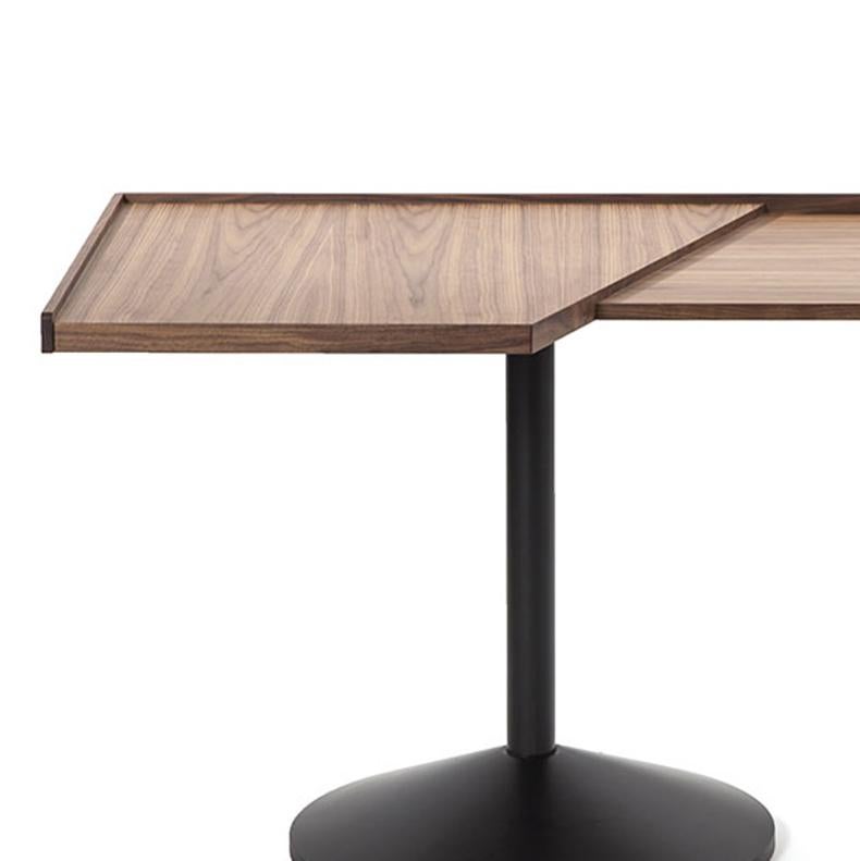 Mid-Century Modern Franco Albini Table 840 Stadera Wood and Steel by Cassina