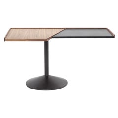 Franco Albini Table 840 Stadera Wood and Steel by Cassina