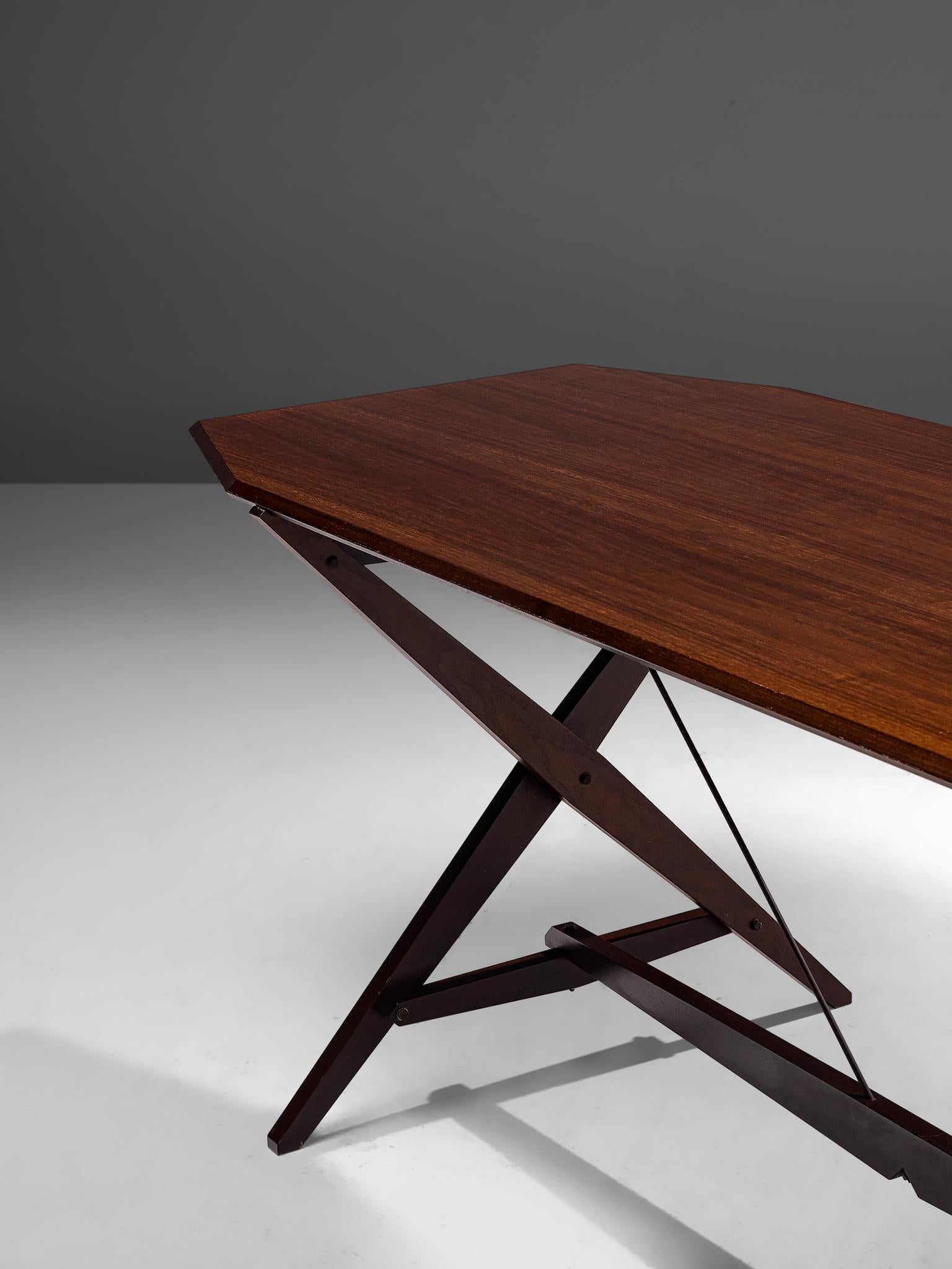 Mid-Century Modern Franco Albini 'TL2' Table in Walnut