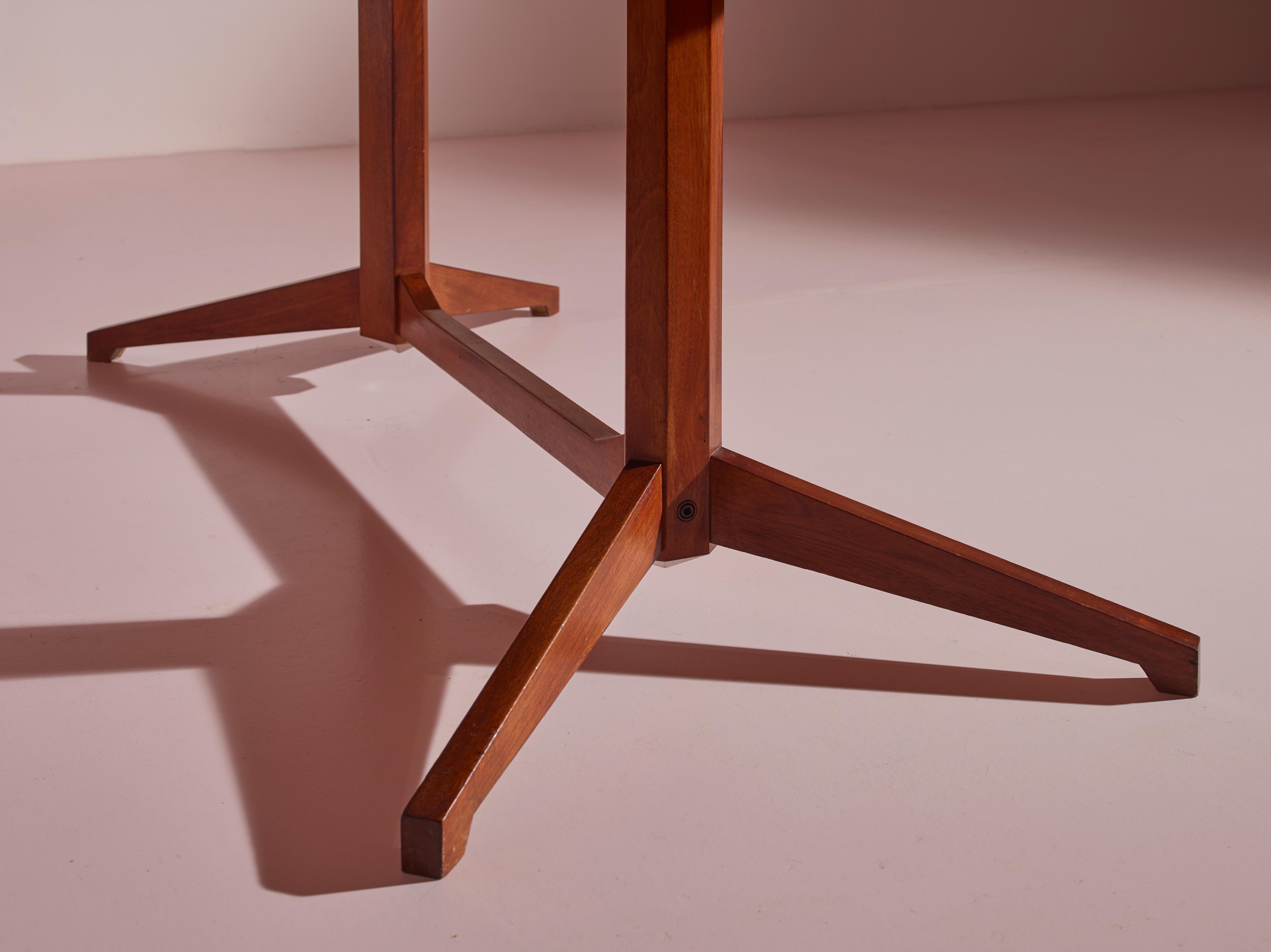 Escritorio de madera Franco Albini TL22 de Poggi Pavia, Italia, años 50 mediados del siglo XX en venta
