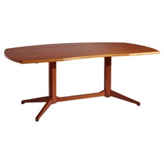 Scrivania in legno Franco Albini TL22 di Poggi Pavia, Italia, anni '50