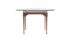 Franco Albini TL3 Table for Cassina, Glass Top, Modern Design
