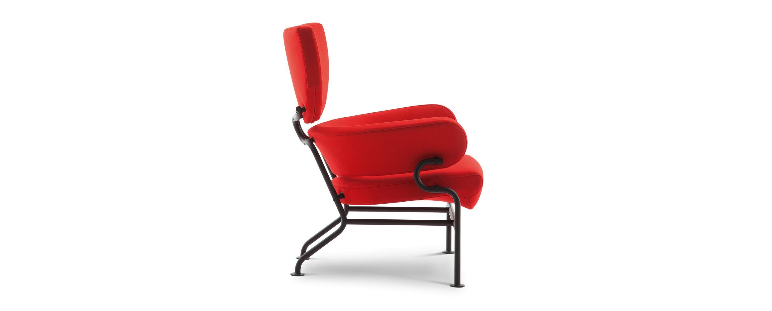 Mid-Century Modern Franco Albini Tre Pezzi Armchair by Cassina