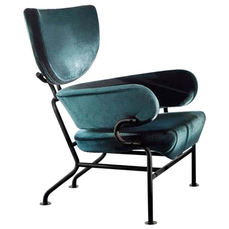Mid-Century Modern Franco Albini Tre Pezzi Armchair by Cassina For Sale