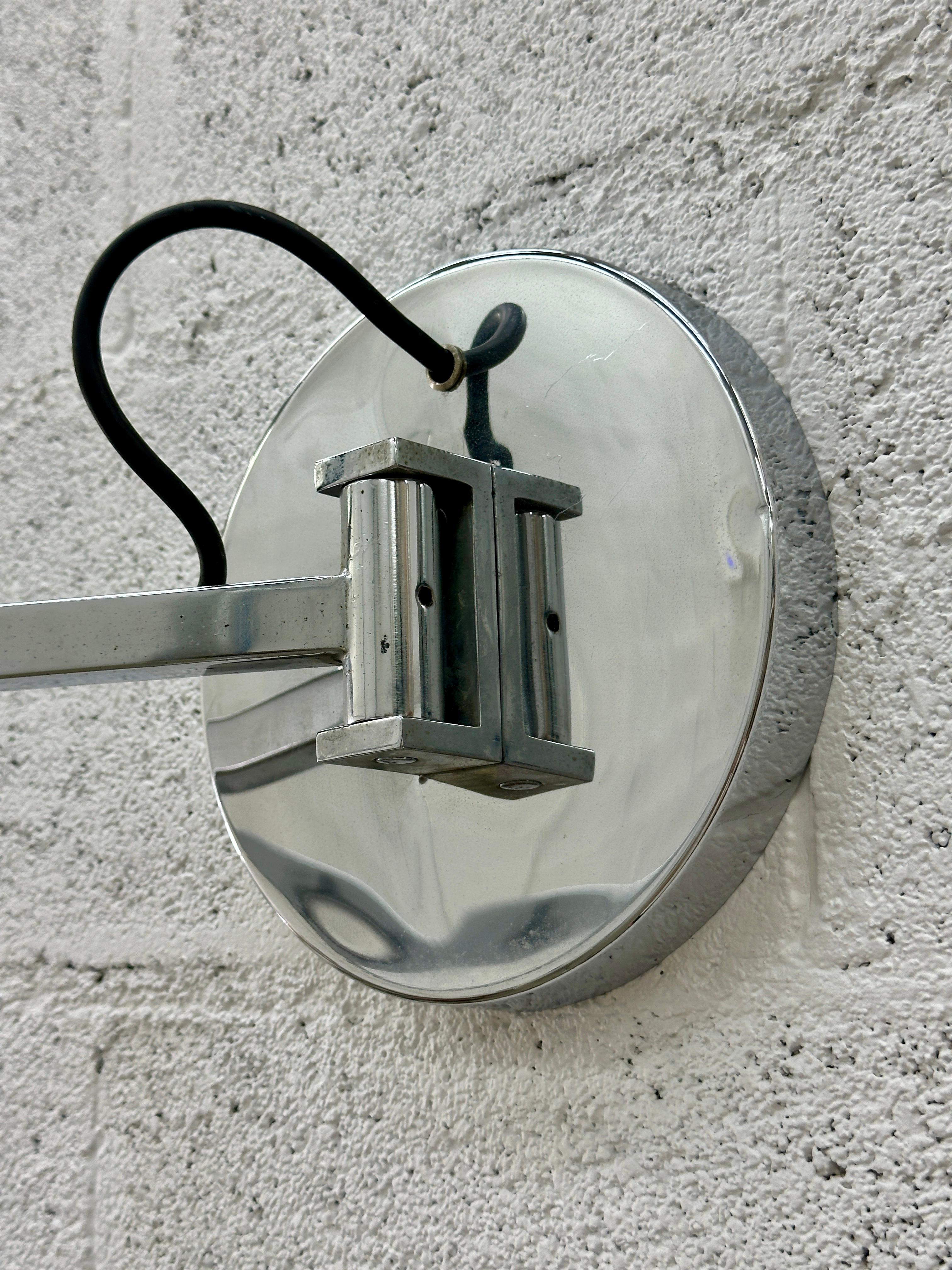 Franco Albini wall lamp for Sirrah. Made in Italy 1960 For Sale 5