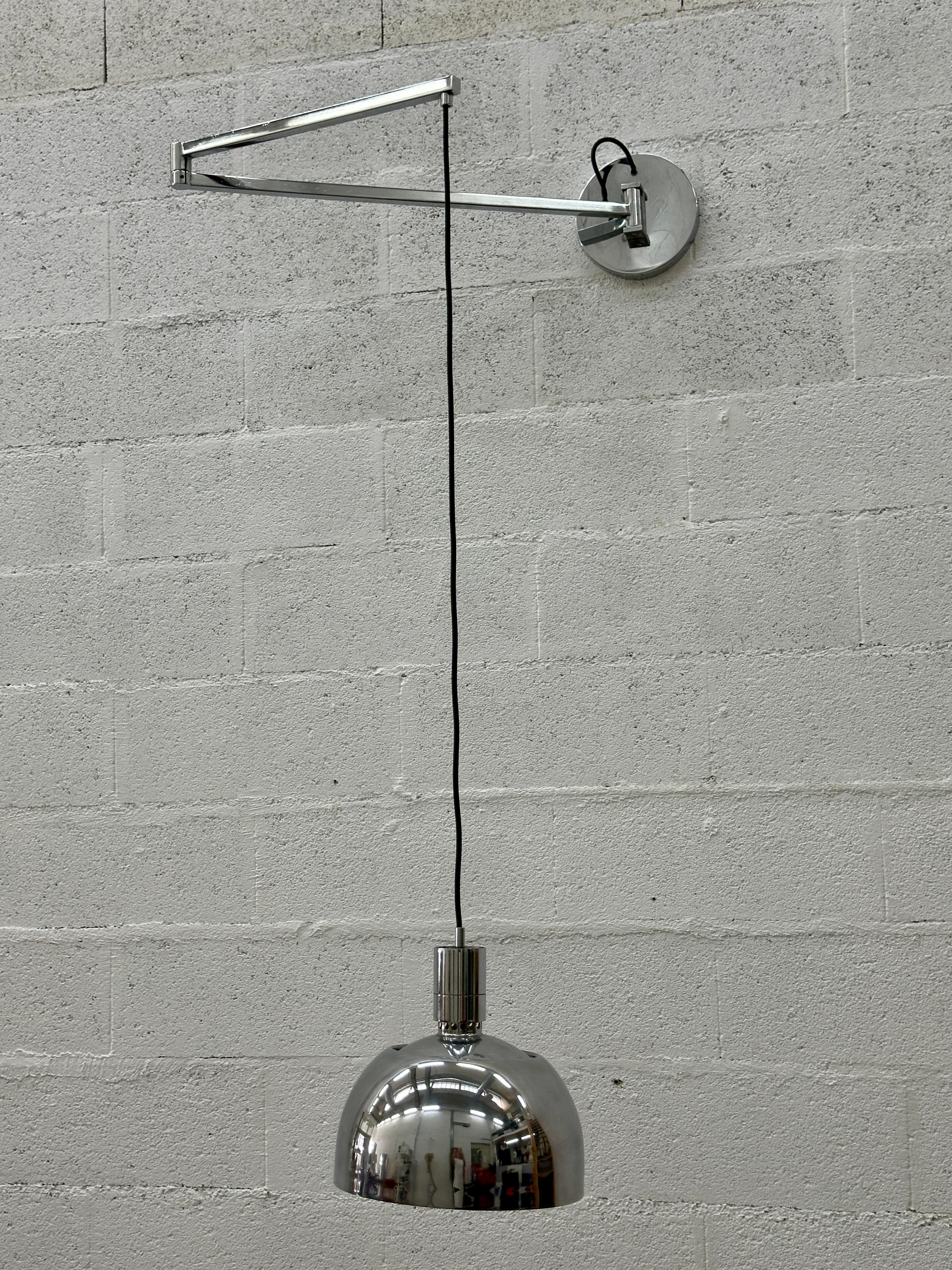 Franco Albini wall lamp for Sirrah. Made in Italy 1960 For Sale 9
