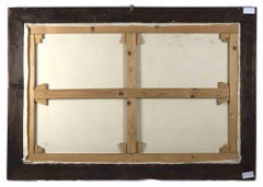 Hunters - Original Oil Painting by Franco Anastasi - Mid-20th Century