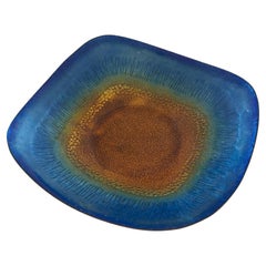 Franco Bastianelli Colorful Enameled Bowl for Laurana Pesaro, 1960s