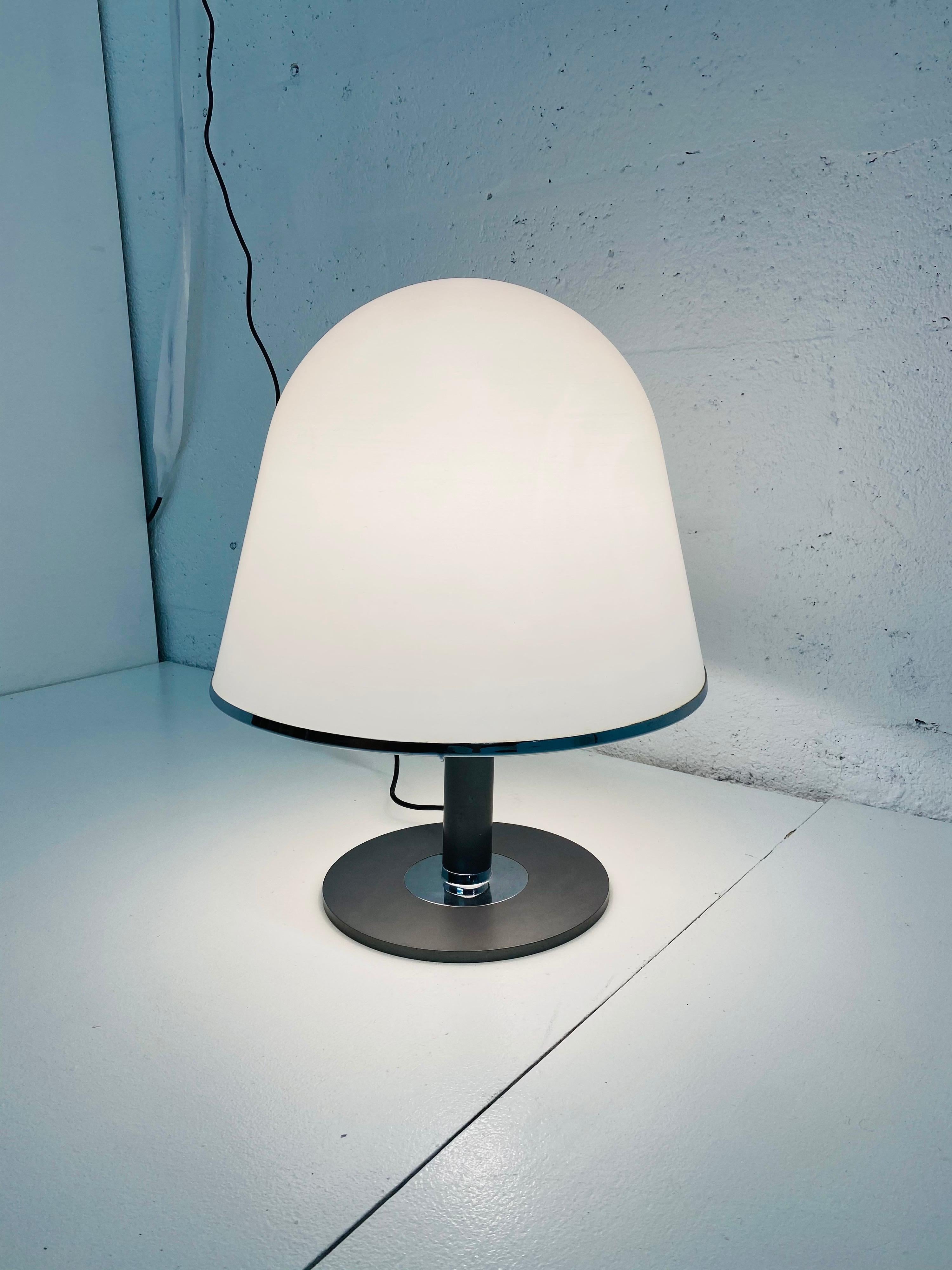 Late 20th Century Franco Bresciani Kuala Table Lamp for Guzzini, Italy, 1970s For Sale