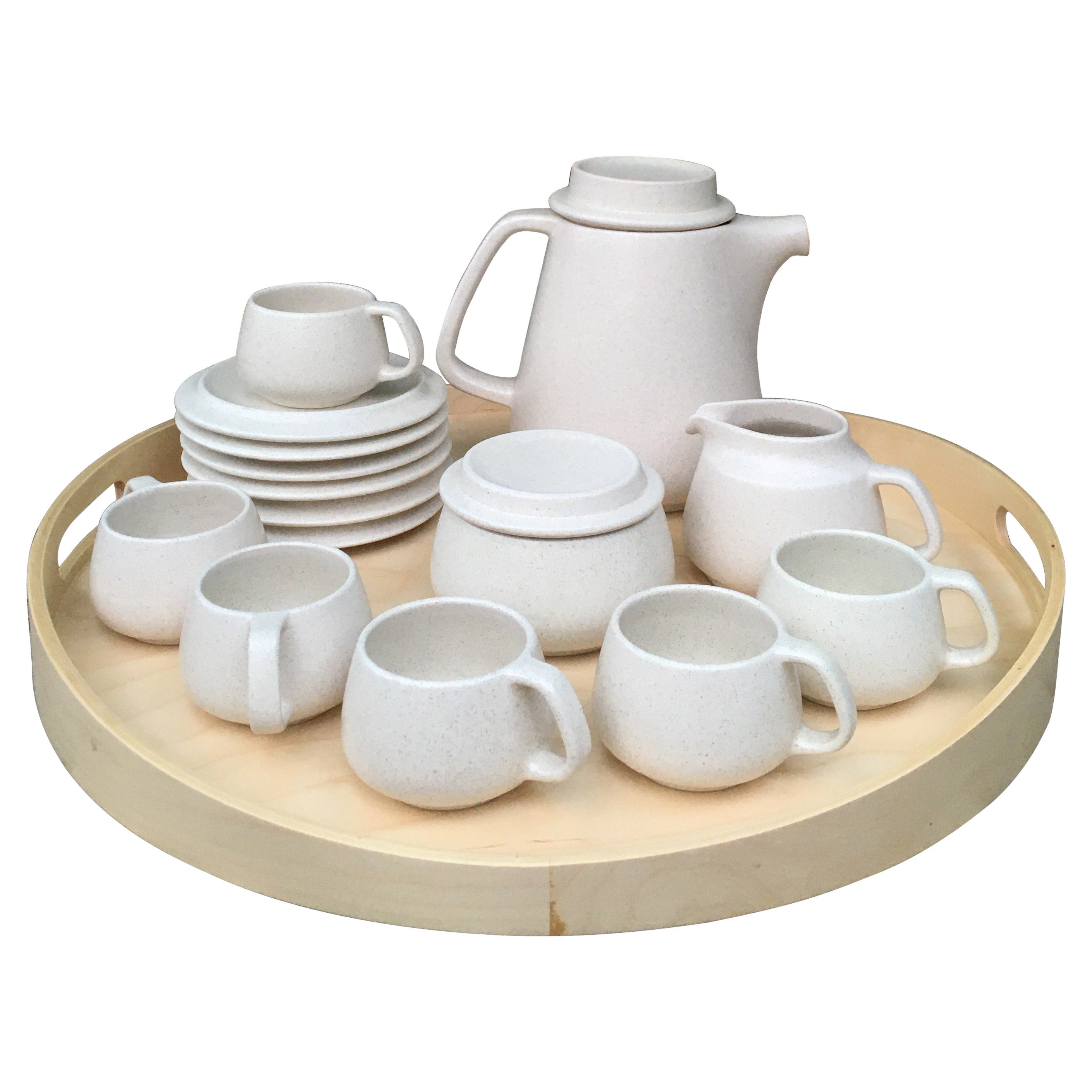 Franco Bucci Coffee Service ACR Arte Ceramica Romana, 1973