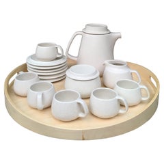 Servizio da caffè Franco Bucci ACR Arte Ceramica Romana, 1973