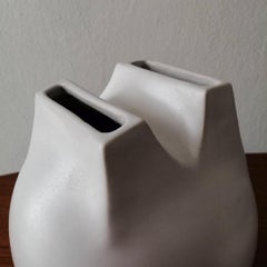 Vase italien « Vaso a due bocche » de Franco Bucci, 1970