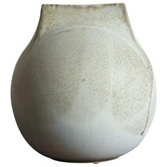 Franco Bucci Italian Midcentury Modern Gres Pottery Big Vase, 1970s