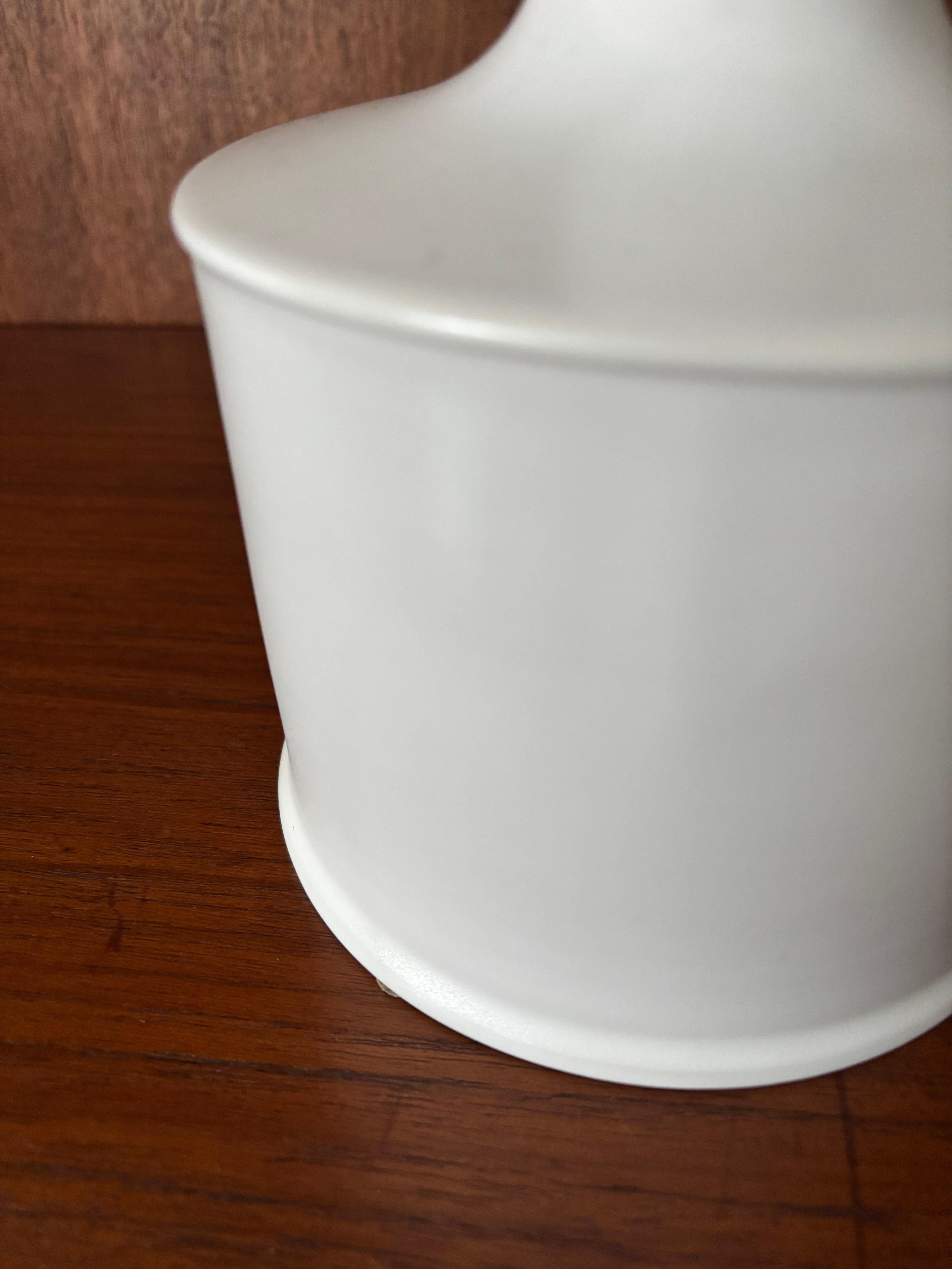 Franco Bucci Italian White Ceramic Bottle Vase, 1970s For Sale 2