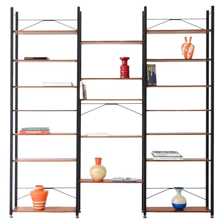 Franco Campo and Carlo Graffi 1960's bookcase For Sale