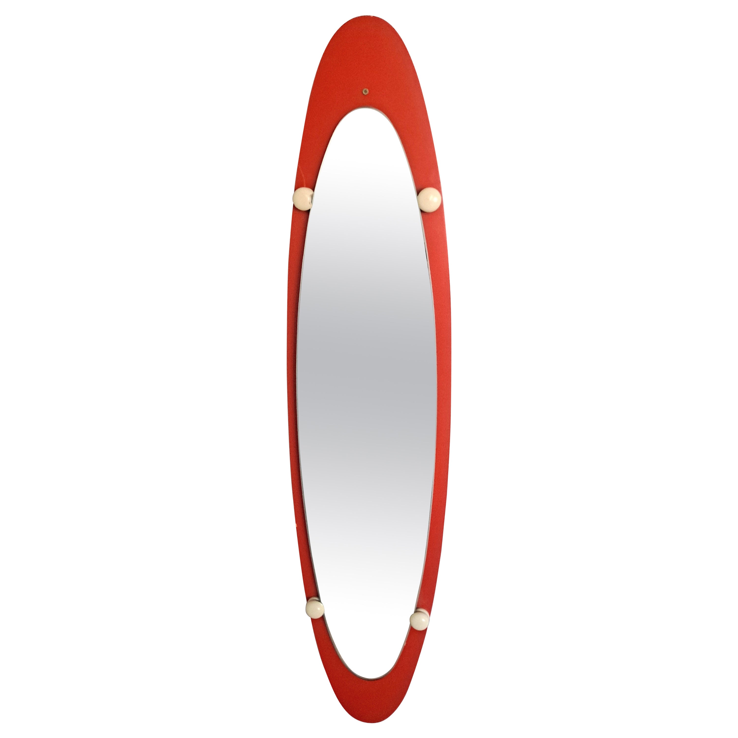 Franco Campo Attributed Wall Mirror en vente