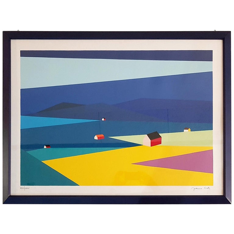 Franco Costa Numbered Silkscreen Print at 1stDibs