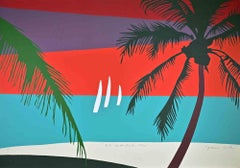 Fort Lauderdale - Screenprint by Franco Costa - 1990