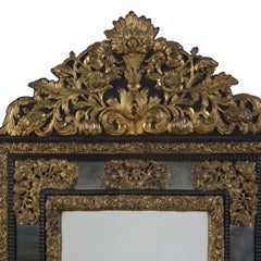 Franco Flemish Repousse Mirror